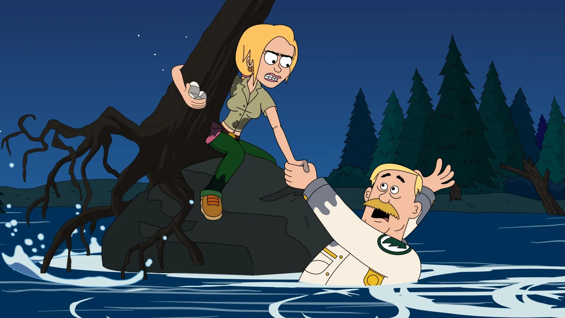Brickleberry: 1×10 – Show u přehrady