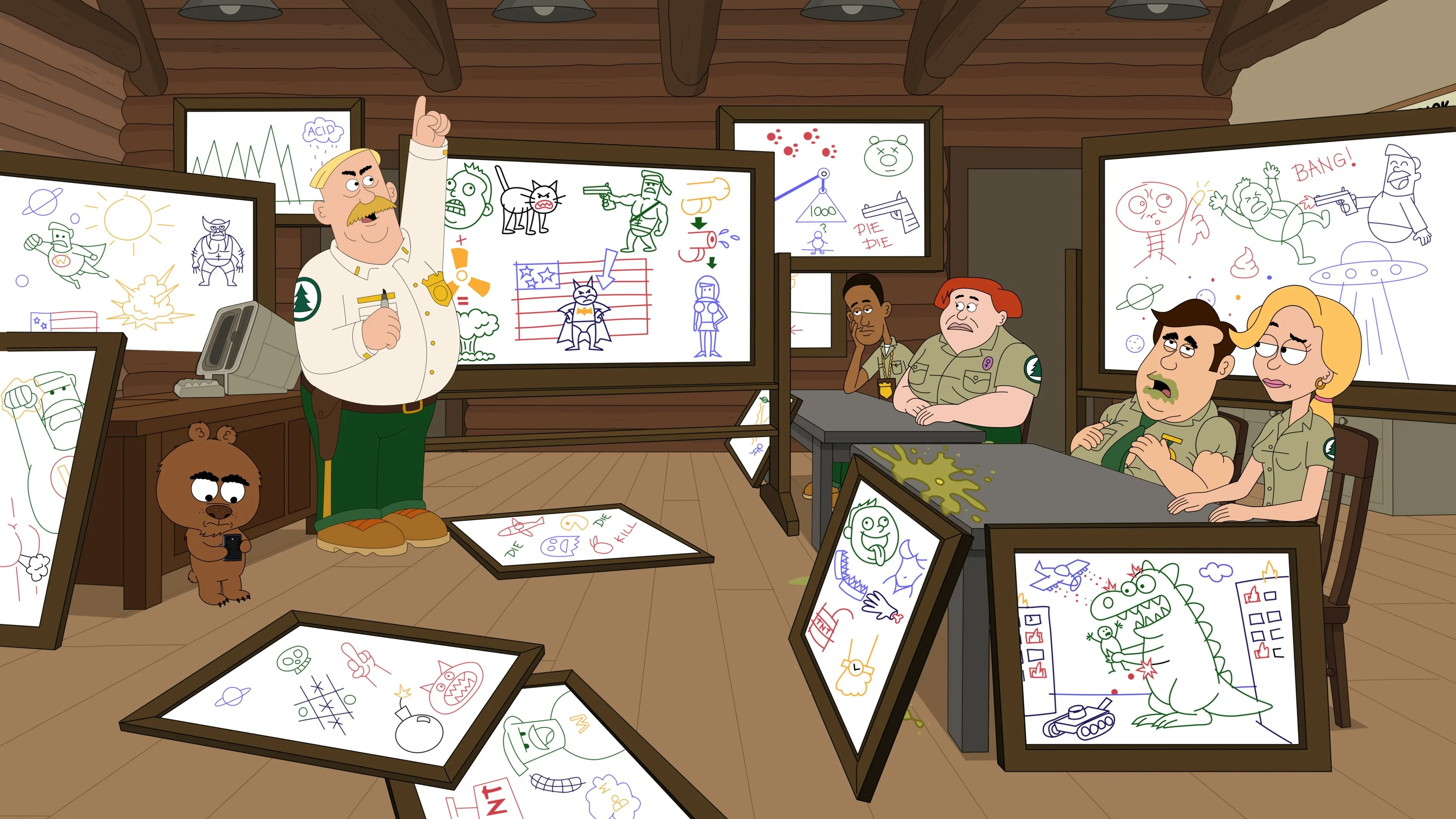 Brickleberry: 3×9 – Vážná rizika